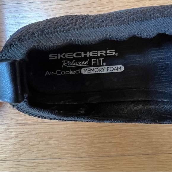 SKETCHERS Black relaxed fit Seager Cup with Memory Foam flat shoes - Picture 11 of 11